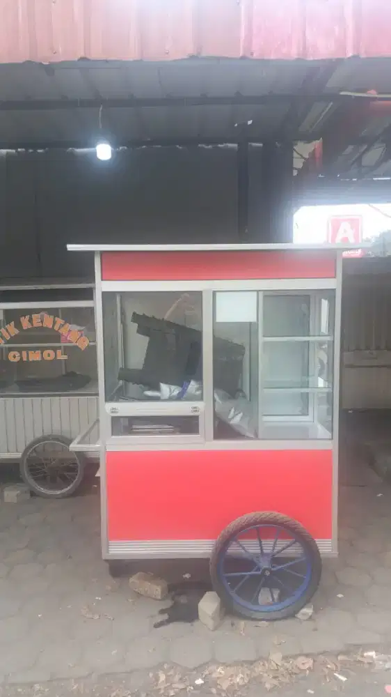 Gerobak Custom kondisi Oke