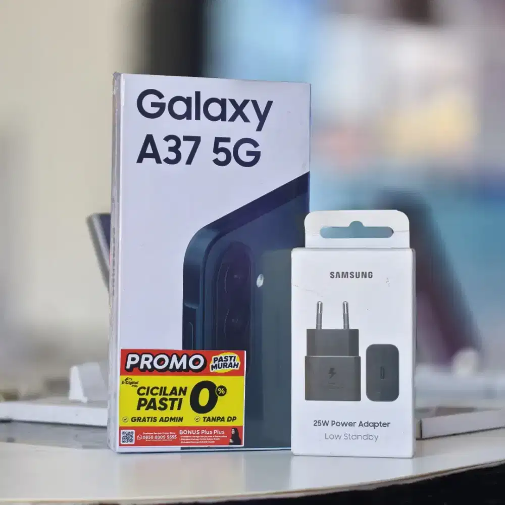SAMSUNG A37 FREE ADAPTOR