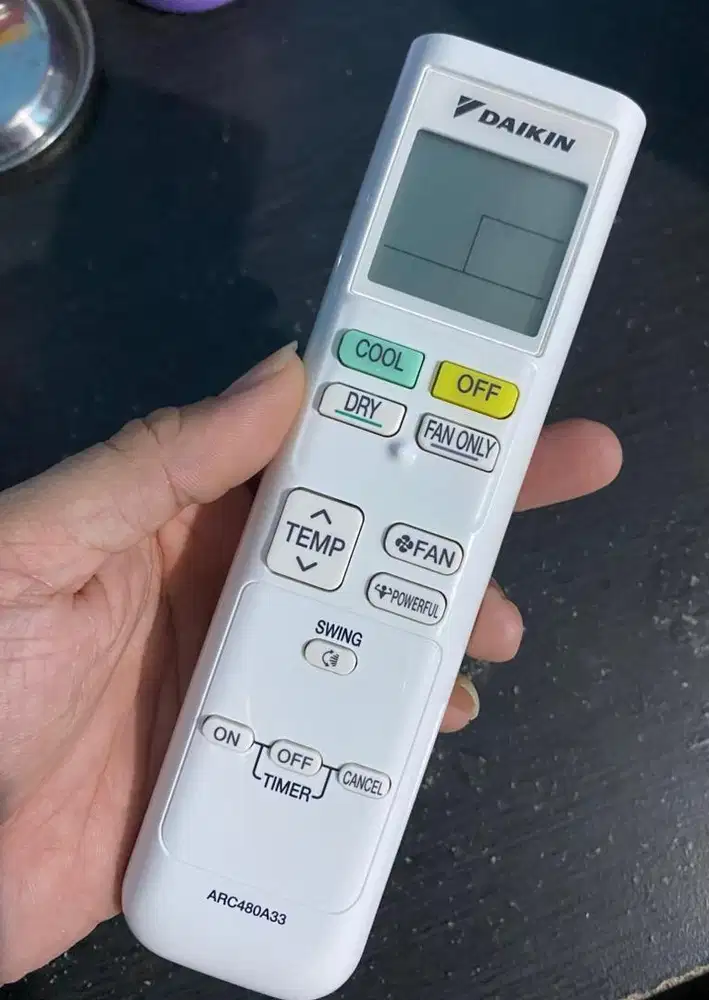 Remote AC Daikin Ori