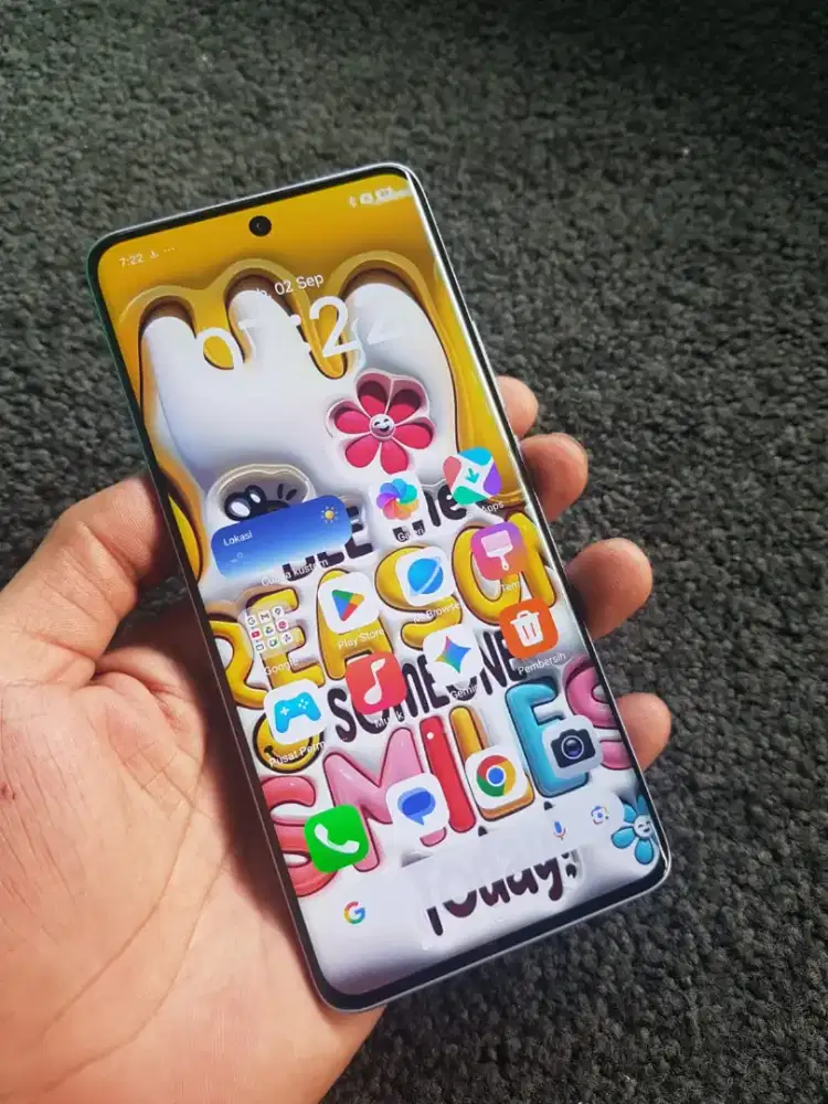 Redmi note 15 5g ram 12+12/512 mulus no minus hp charger ori aja