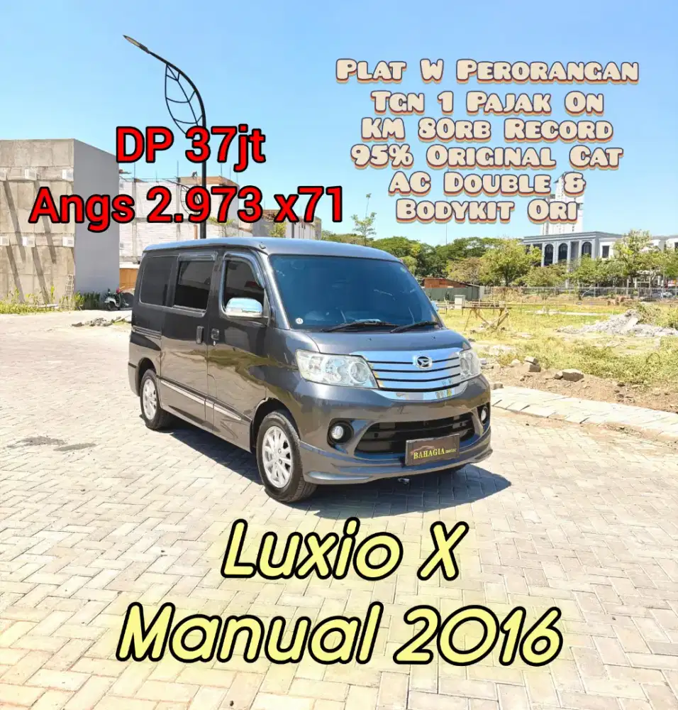 (Km 80rb) Luxio X 2016 Manual Tgn 1 Full Ori 2017 MT Avanza G Granmax