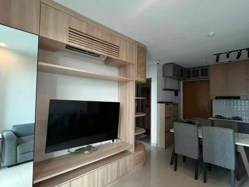 spesialis apartement hamptons park 2 bedroom renovasi unit