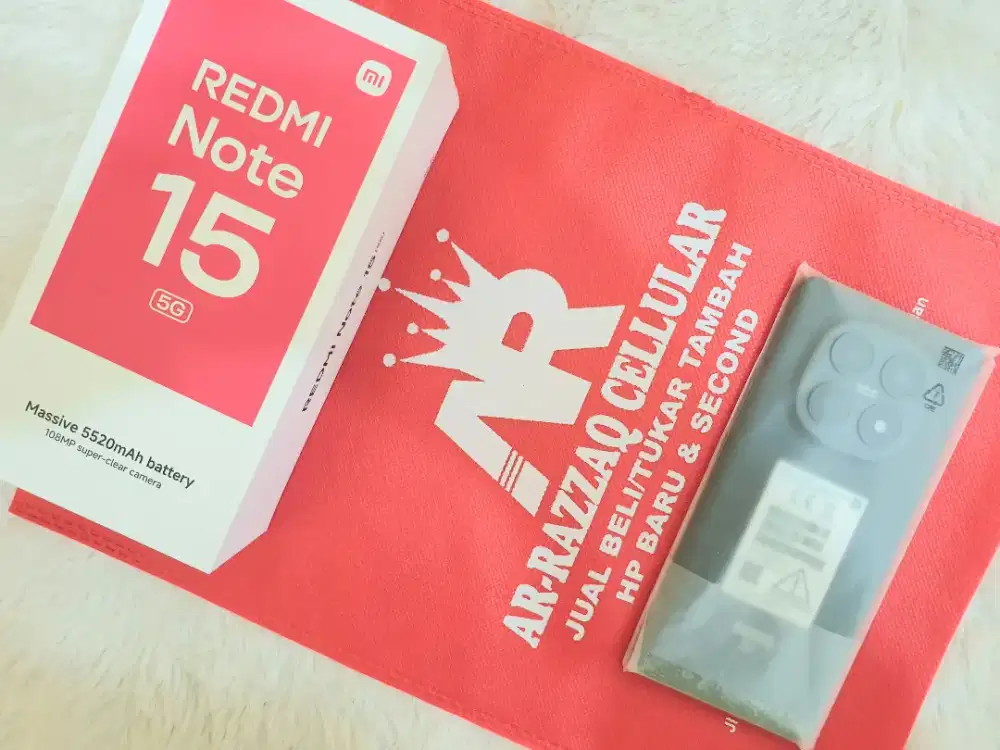 XIAOMI NOTE 15 5G 8/256
OPEN BOX SAJA
