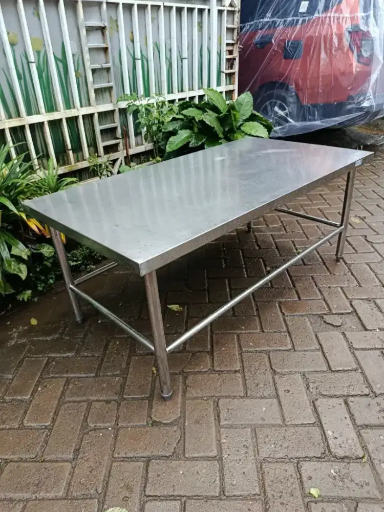 Meja kompor satu susun ukuran 140x75x60 harga 2,3jta