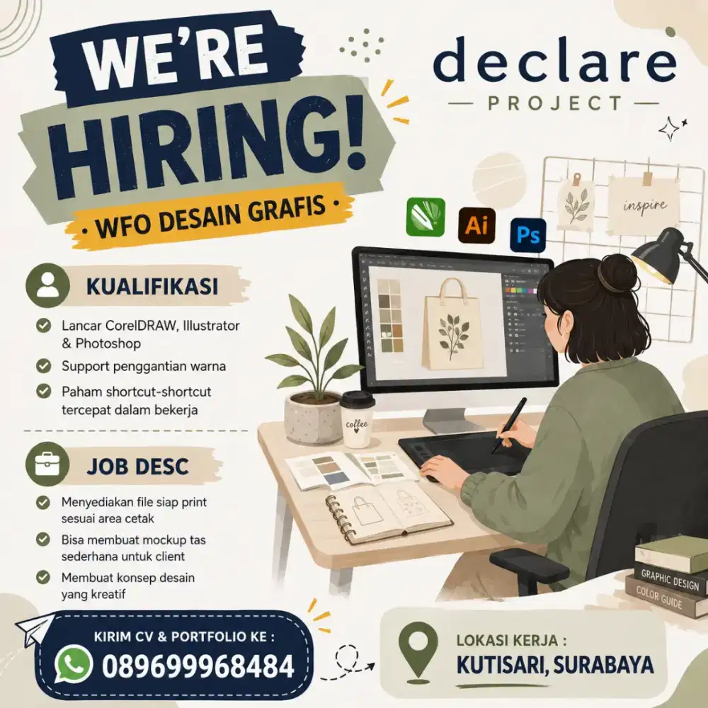 Dicari designer grafis