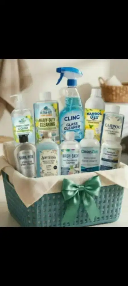 Paket produk pembersih