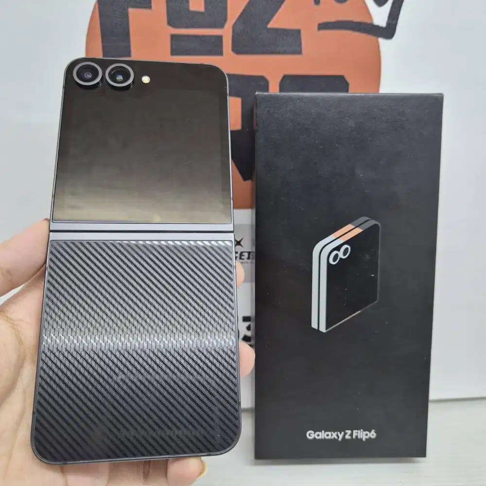 Samsung Z Flip 6 12/512GB Exclusive Black Crafted No Minus FULLSET