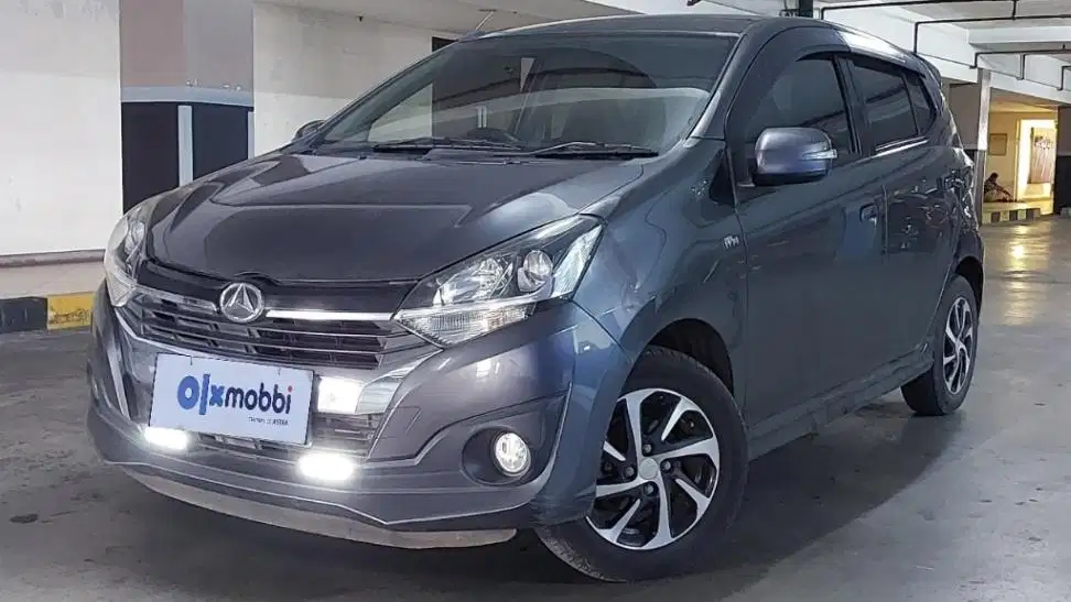 TDP 6, JT Daihatsu Ayla 1.2 R Bensin-AT Abu-Abu 2018