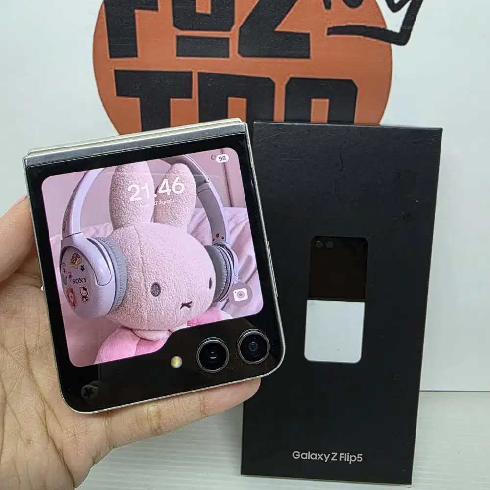 Samsung Z Flip 5 8/256GB FULLSET No Minus Ex Sein RESMI