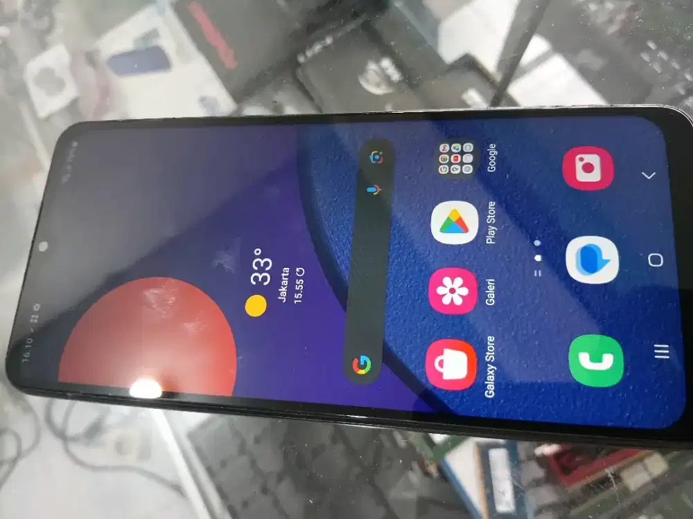 hp samsung seri m12 siap pakai