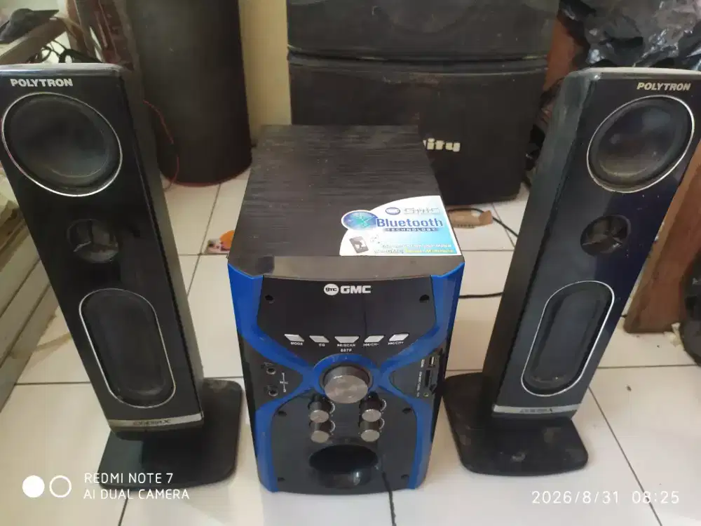 Speker GMC besar Blutut