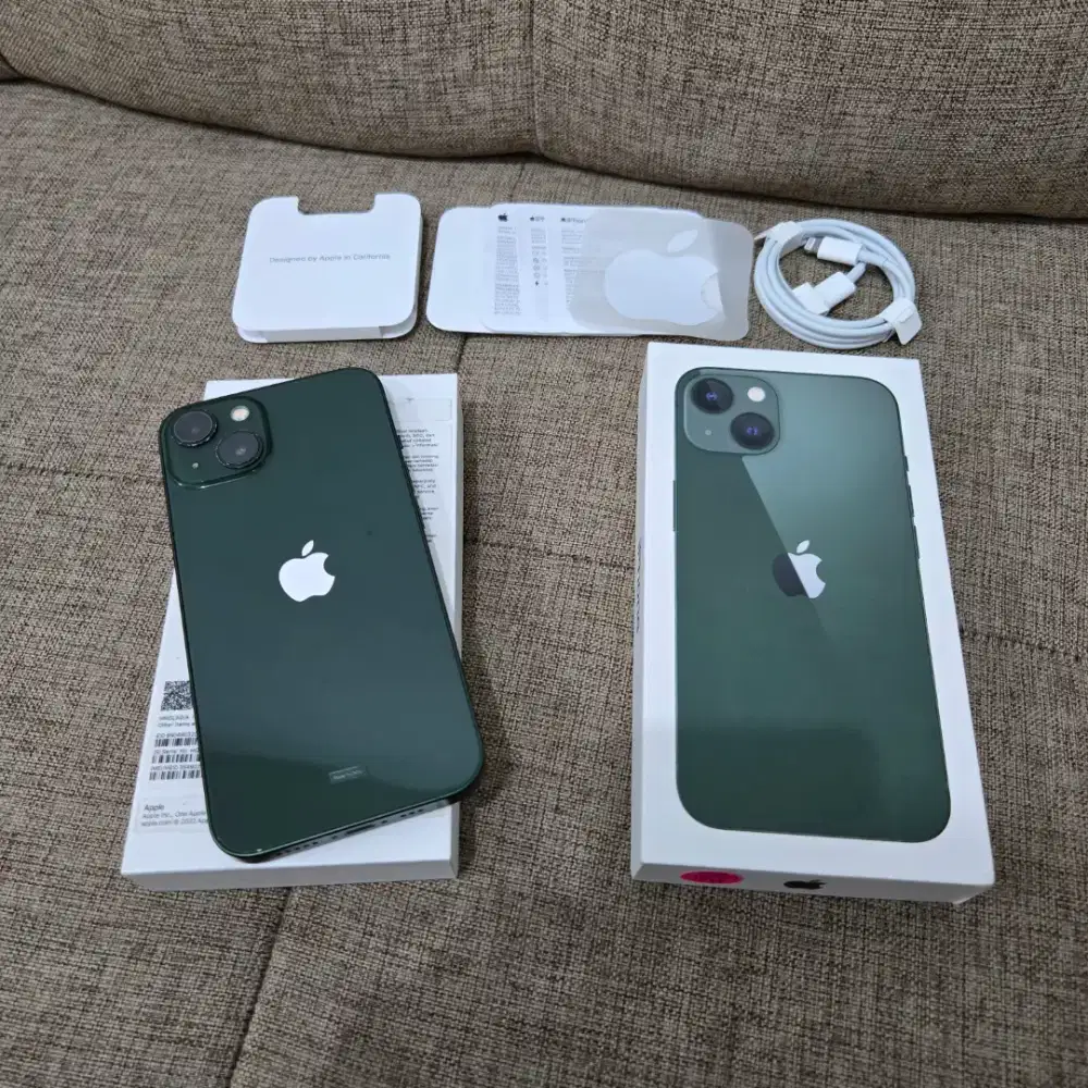 iPhone 13 256 Gb Ex Digimap Bh 100% Fullset Original (Baca Deskripsi)