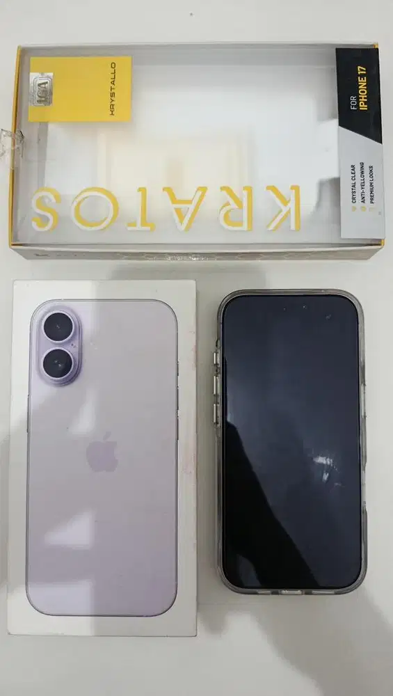 IPHONE 17 256GB LAVENDER EX IBOX FREE ACCESSORIES