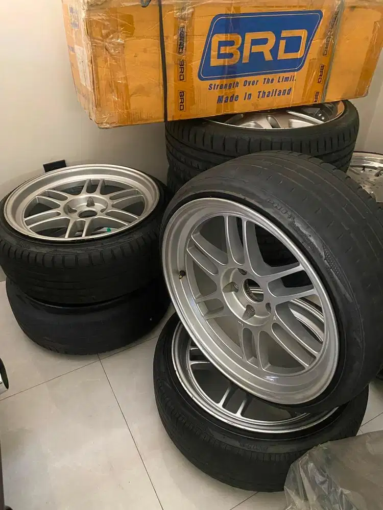 Velg RPF01 R18 Ring 18 velg mobil pcd 5x114 / 112 murah
