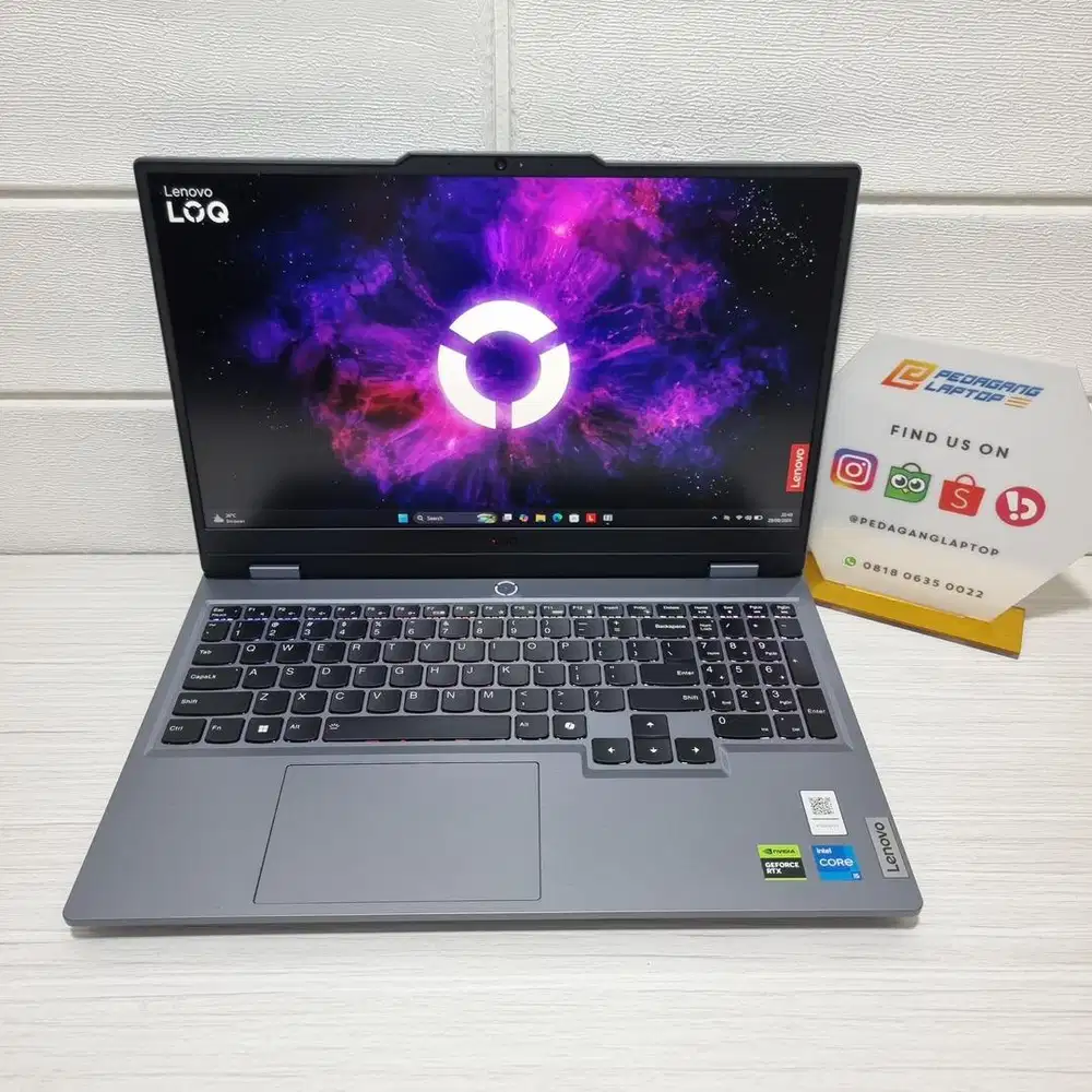 Lenovo LOQ 15IRX9 Core i5-13450HX RAM 12GB SSD 512GB RTX 3050