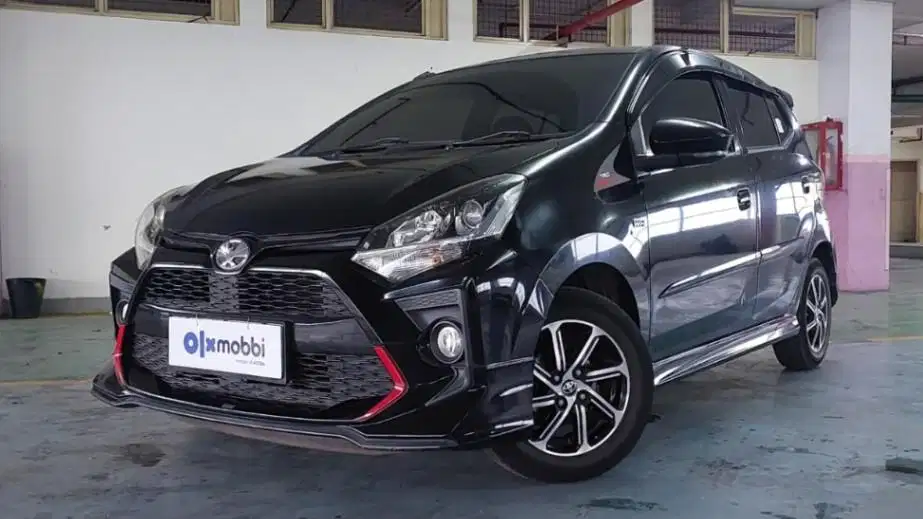 TDP 6, JT Toyota Agya 1.2 G TRD Sportivo Bensin-AT Hitam 2020