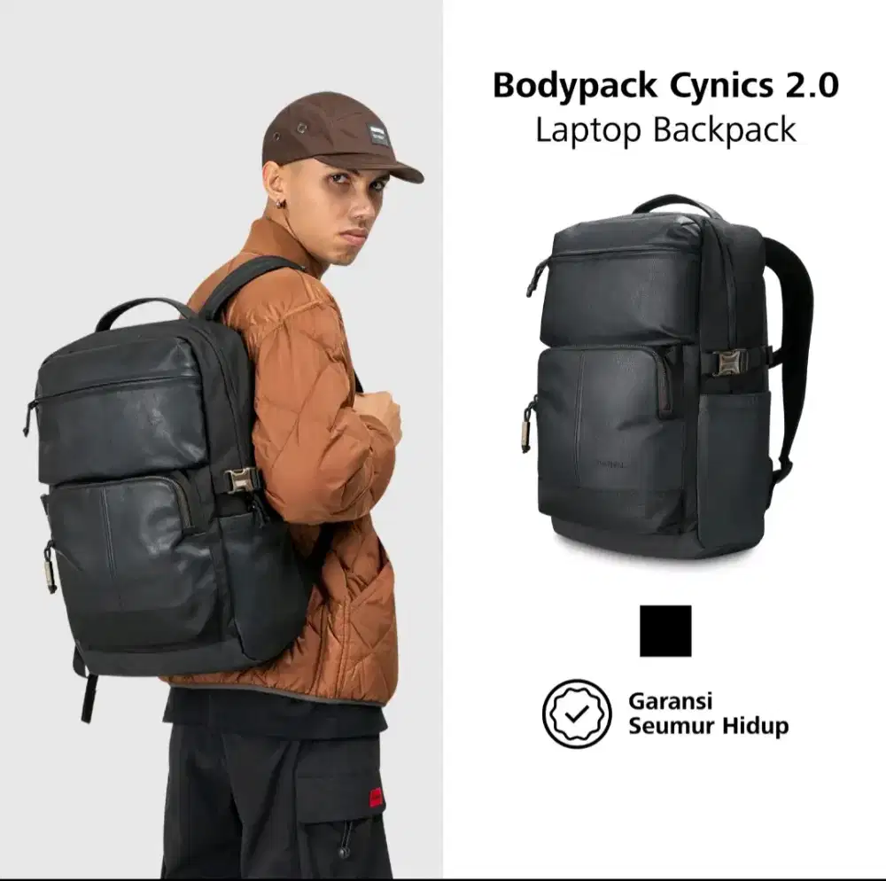 TAS RANSEL BODYPACK CYNICS 2.0 LAPTOP BACKPACK 15 INCH