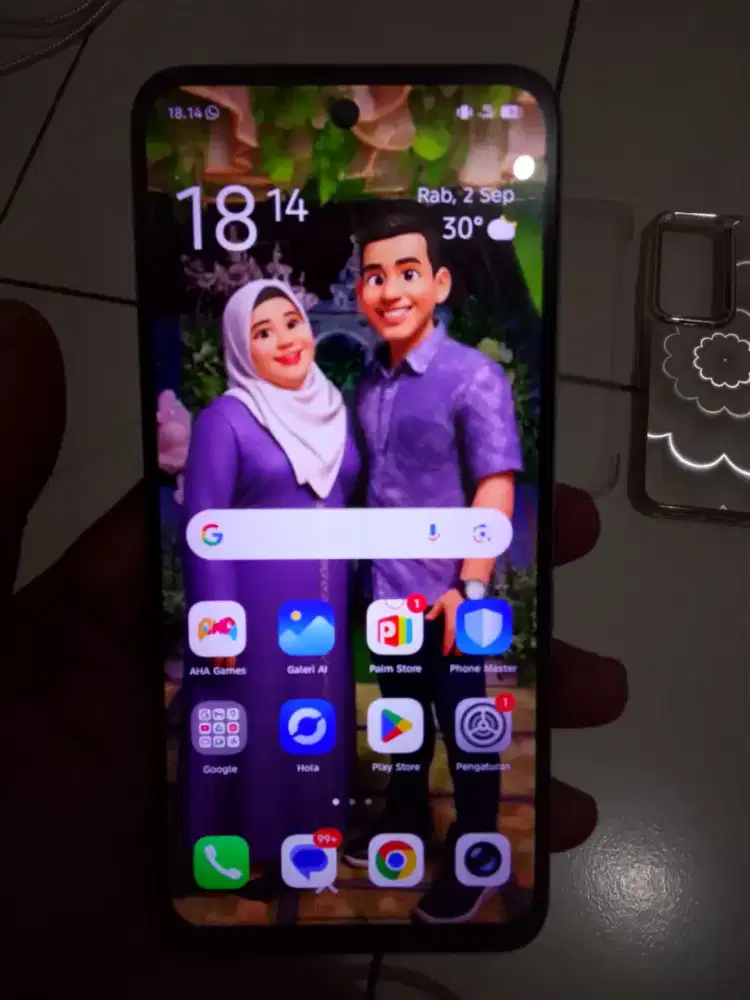 Infinix hot 60i 4+2/256 no.minus