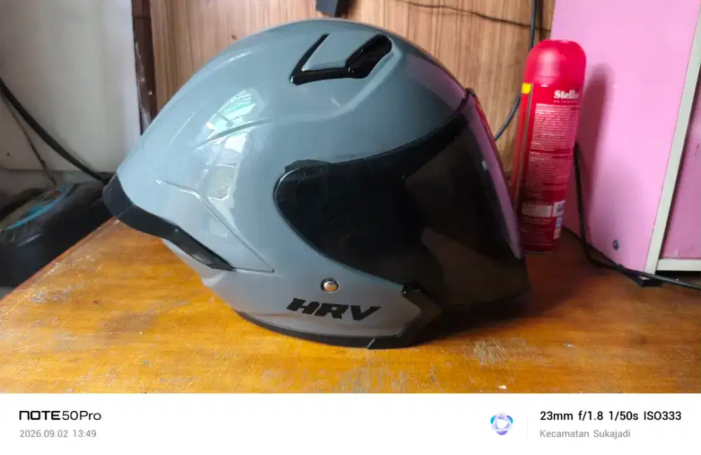 Helm half face HRV maximo size M