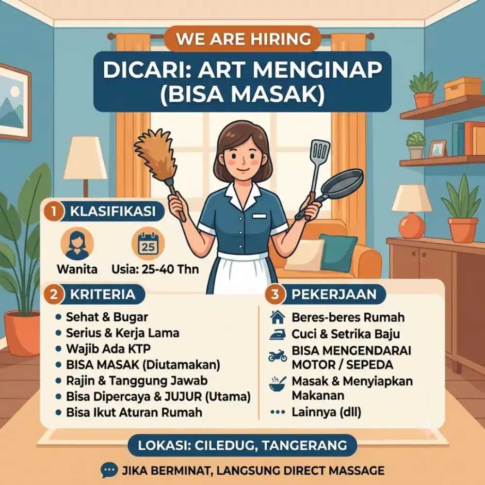 Dicari art Menginap