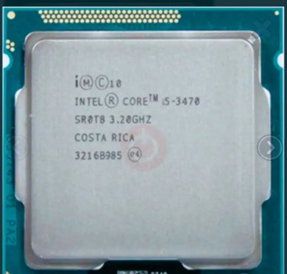 PROCECOR INTEL 1155 CORE I5 3470 GEN3 GOOD CONDITION JAKSEL