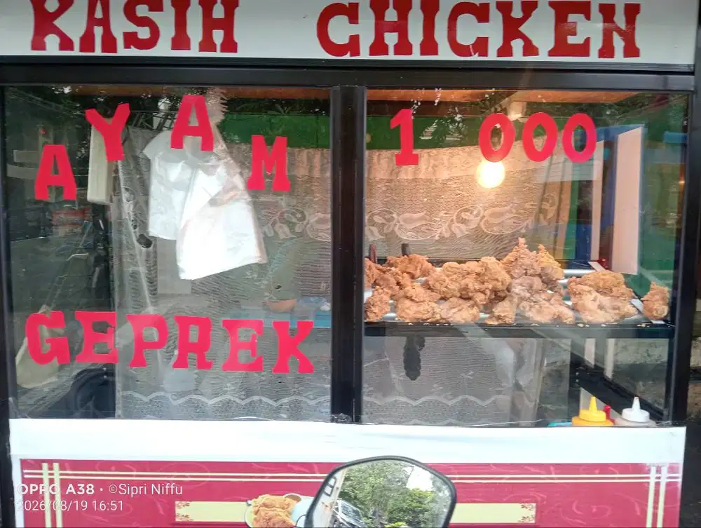 Ayam geprek kasih Chiken