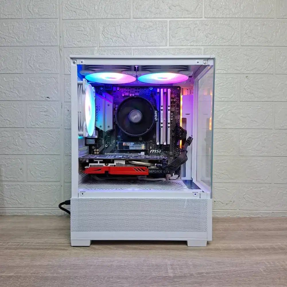 PC Gaming Renderring Ryzen 5 4500 RAM 16GB SSD NVMe 256 GB GTX 1650 4G
