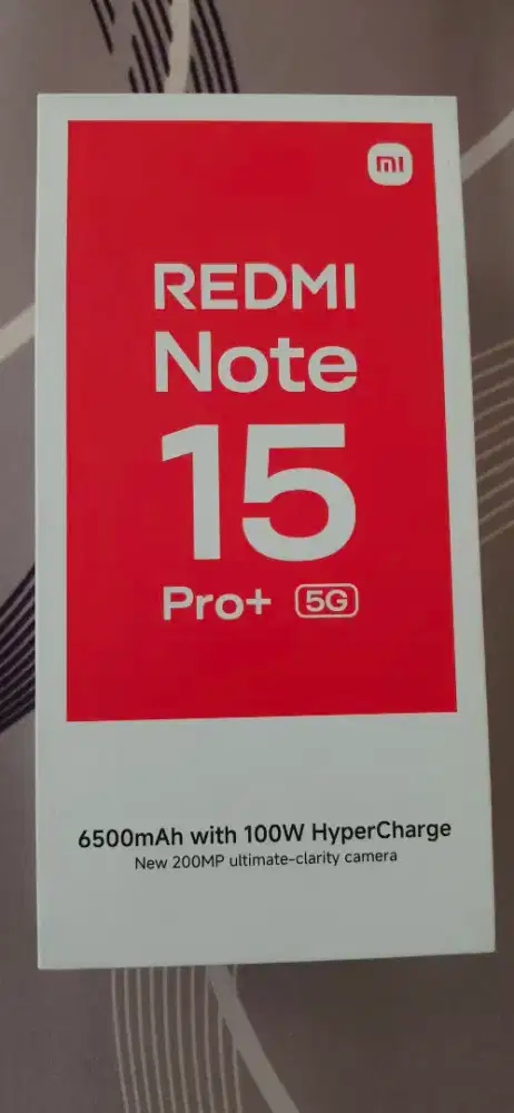 Redmi Note 15 Pro Plus - 8/256 Full Set Like New