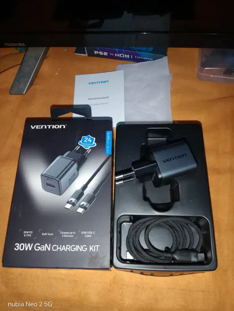 Charger Vention 30watt gan dash