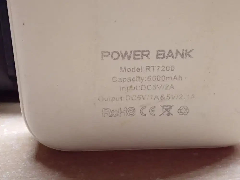 Powerbank robot 6600 mah