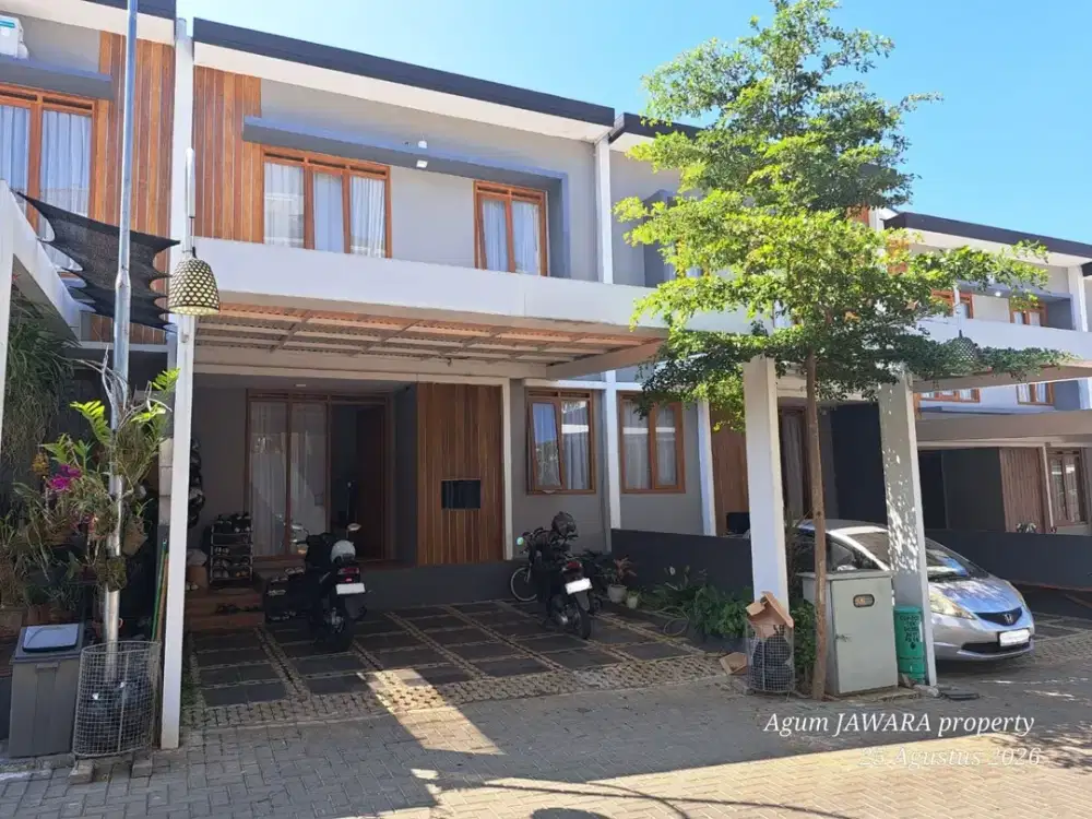 Jual Rumah SIAP HUNI Cluster ELIT Bali Garden City View dekat DAGO