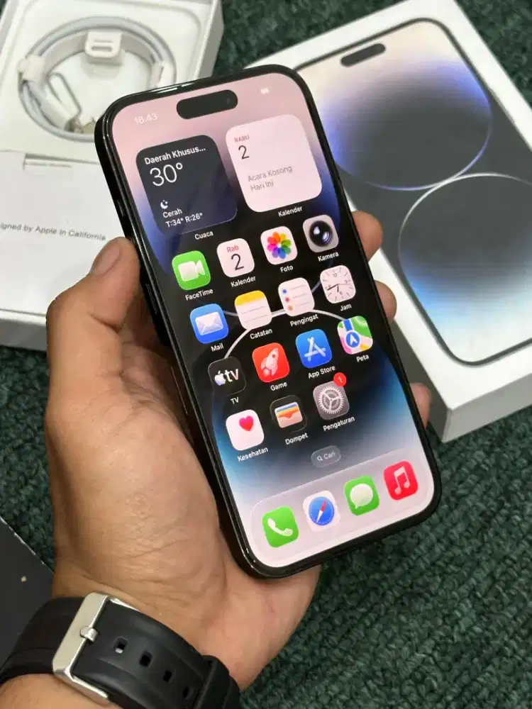 Iphone 14 pro 1tb HB 82% lengkap