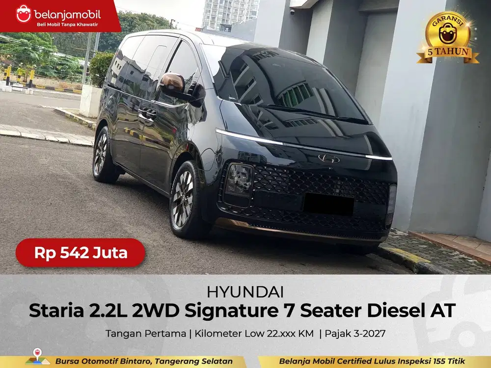 [ LOW KM 22RB ] Hyundai Staria 2.2 Signature 7 Seater Diesel 2024/2025