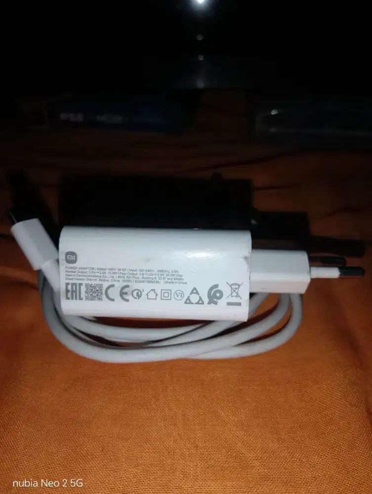 Charger original Redmi 33watt Mi turbo