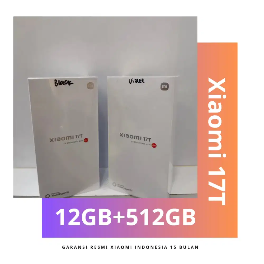 Xiaomi 17T Garansi Resmi Indonesia