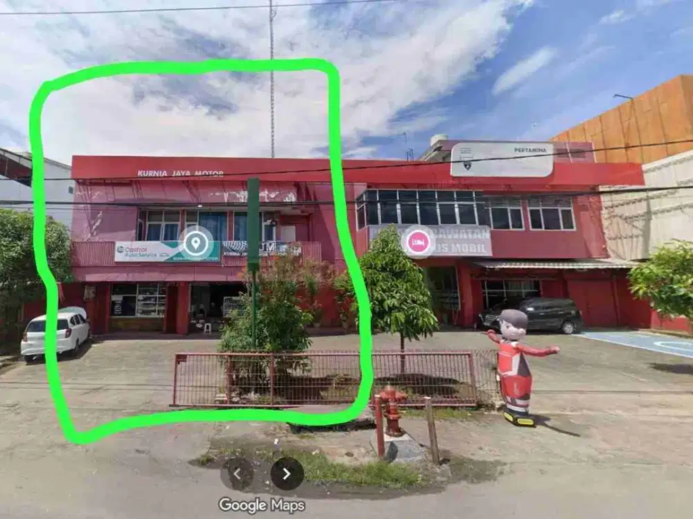 Dijual Bangunan Bengkel Mobil Jl. Pangeran Antasari Lampung