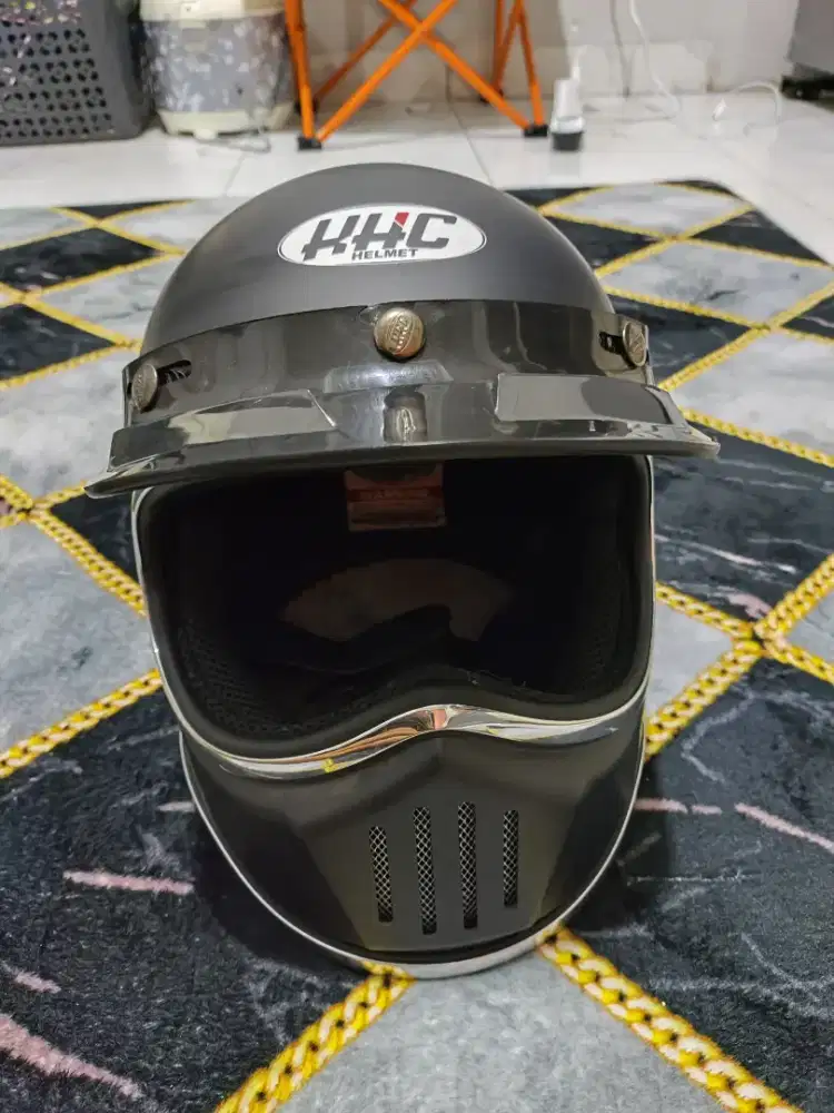 Helm Cakil KHC Hitam doff L