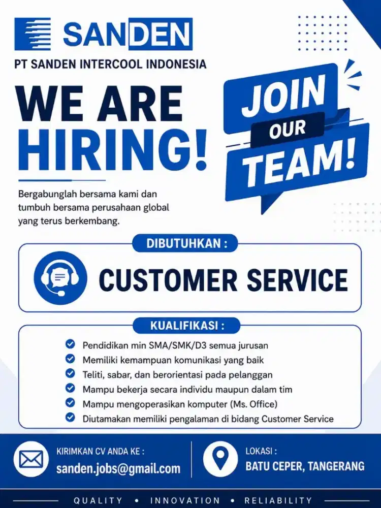 Loker Sales dan Cs
