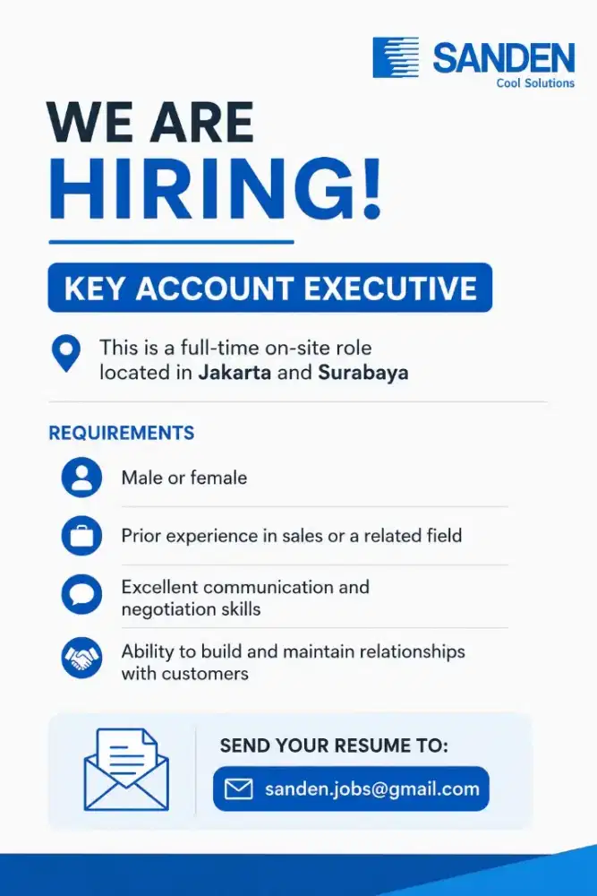 Loker Sales/key account executive