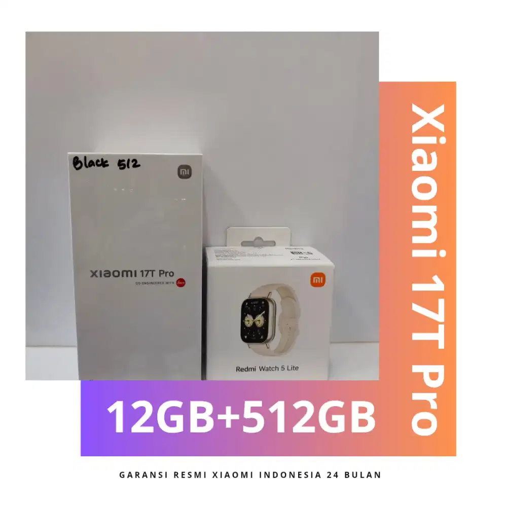 Xiaomi 17T Pro Garansi Resmi Indonesia