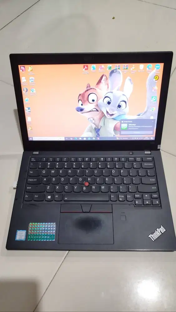 Lenovo x280, intel i5vpro 8th gen, ram 16 gb
