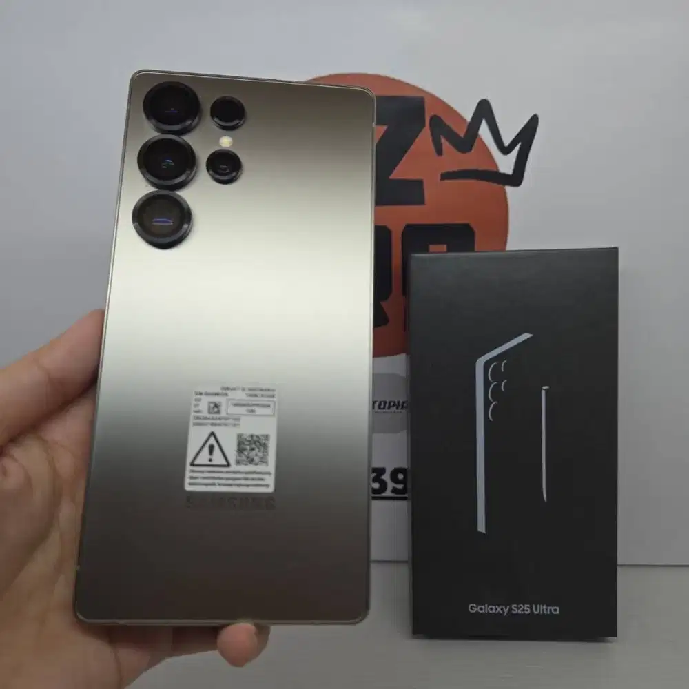 SIAP COD : Samsung S25 Ultra Titanium Grey 12/256GB FULLSET No Minus
