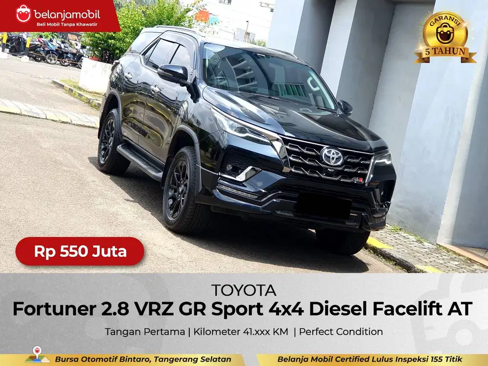 [ 4x4 ] Toyota Fortuner 2.8 VRZ GR Sport Diesel Facelift 2024/2025