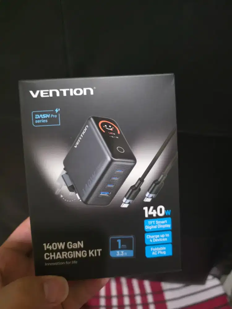 Vention Charger GaN Dash Pro Series 140watt