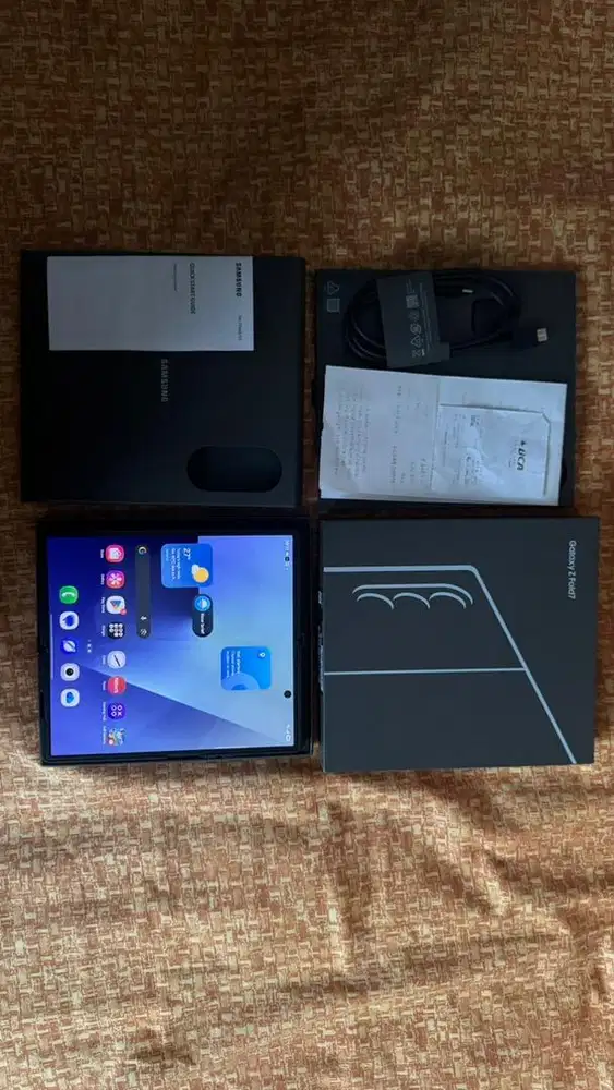 Samsung Z Fold 7 -Garansi Aktif sampai 2027 (resmi sein)
