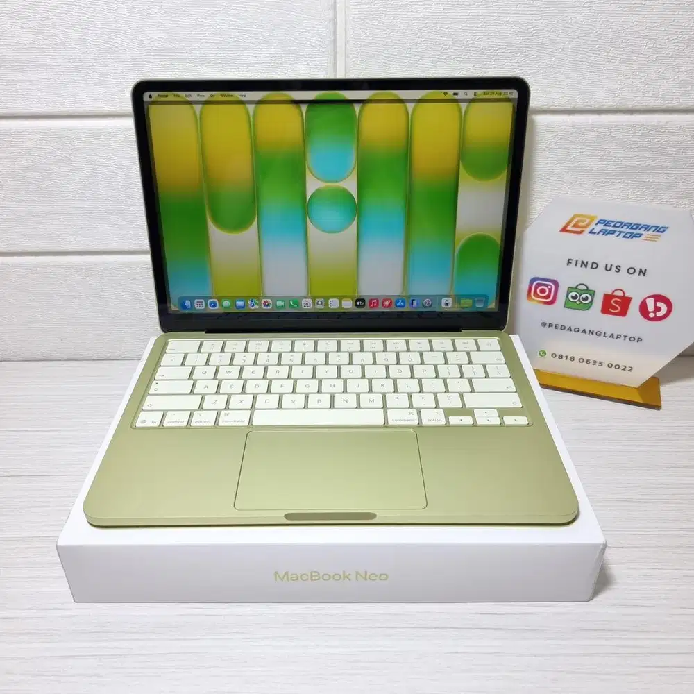 Macbook Neo A18 Pro 13 inch RAM 8GB SSD 256GB CITRUS COLOR LIKE NEW