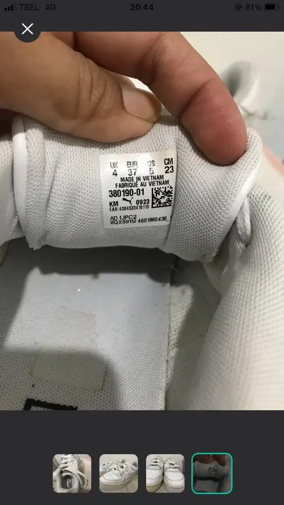 Puma White Shoes