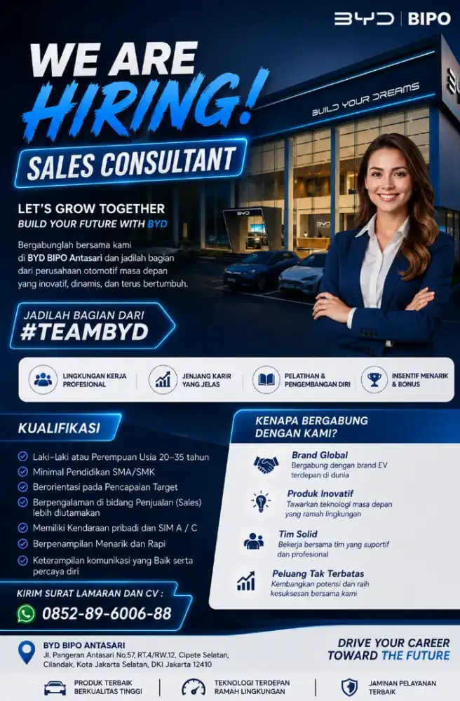 Sniper sales consultan & sales lady