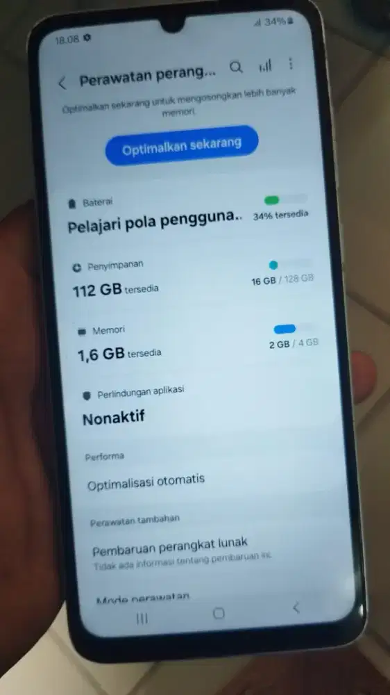 Samsung A05 4/128 gantian
