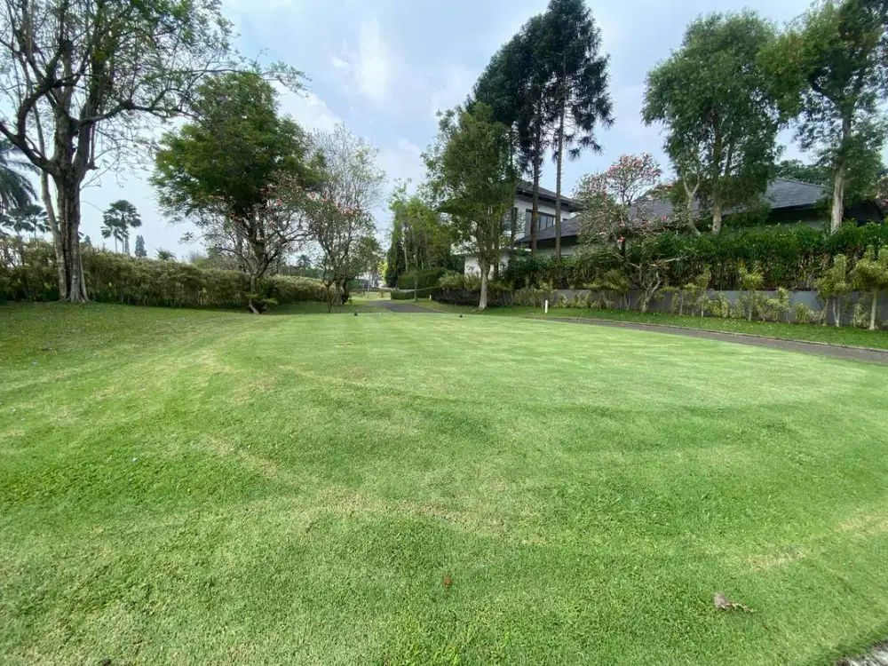 Kavling Golf Premium Luas 1467m2 Hadap Timur, View Danau dan Panorama G.Salak